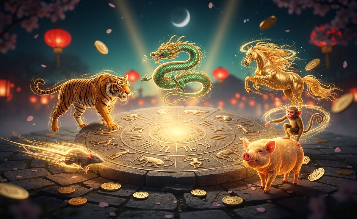 6 chinesische Sternzeichen erleben am 21. März 2026 einen Zustrom von Glück und Fortune