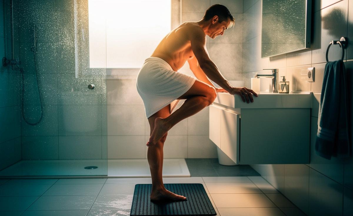 Diese einfache Bewegung direkt nach dem Duschen lockert die Hüften effektiver als Yoga.