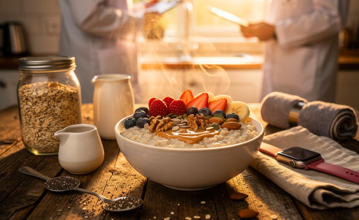 Ein Ernährungsberater empfiehlt, warum Haferflocken das beste Frühstück für einen energiereichen Tag sind